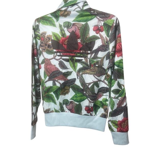 Adidas x Farm “Battle of the Birds” Floral Firebird Track Active Bomber Jacket S - Picture 5 of 11